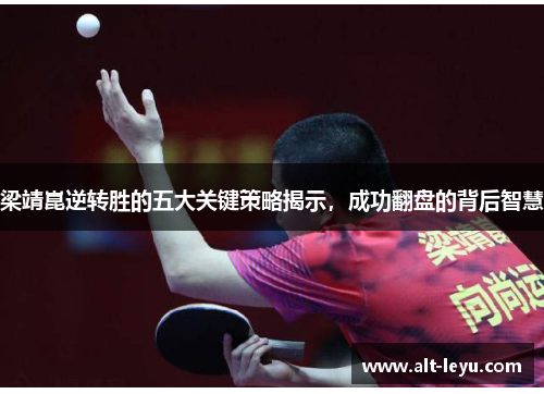 梁靖崑逆转胜的五大关键策略揭示，成功翻盘的背后智慧