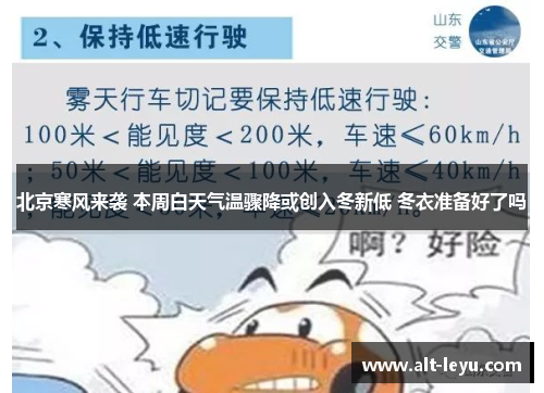 北京寒风来袭 本周白天气温骤降或创入冬新低 冬衣准备好了吗