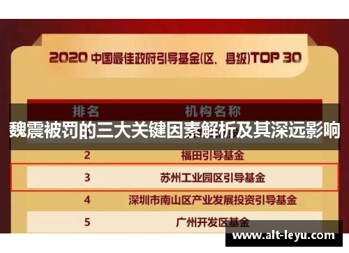 魏震被罚的三大关键因素解析及其深远影响